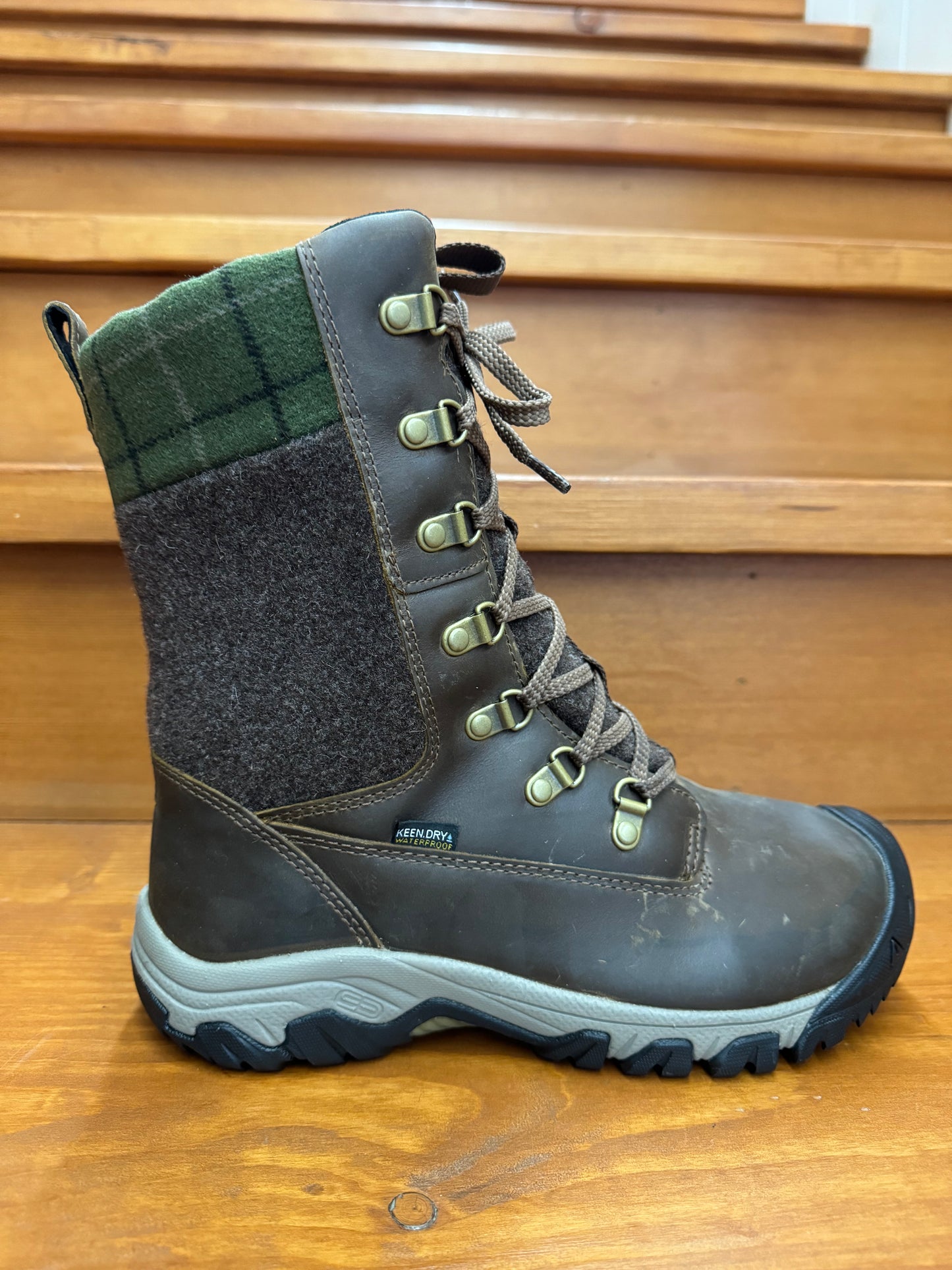 Keen Greta Tall boot WP Insulated Dark Earth 1027720