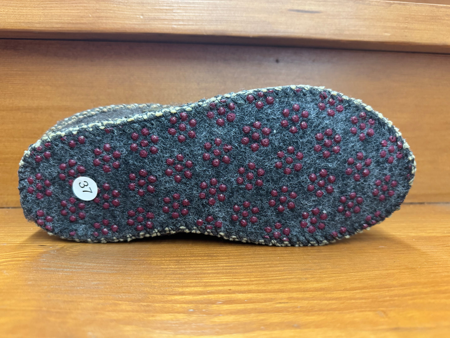 Haflinger AS classic slipper Smokey Brown 611002-63