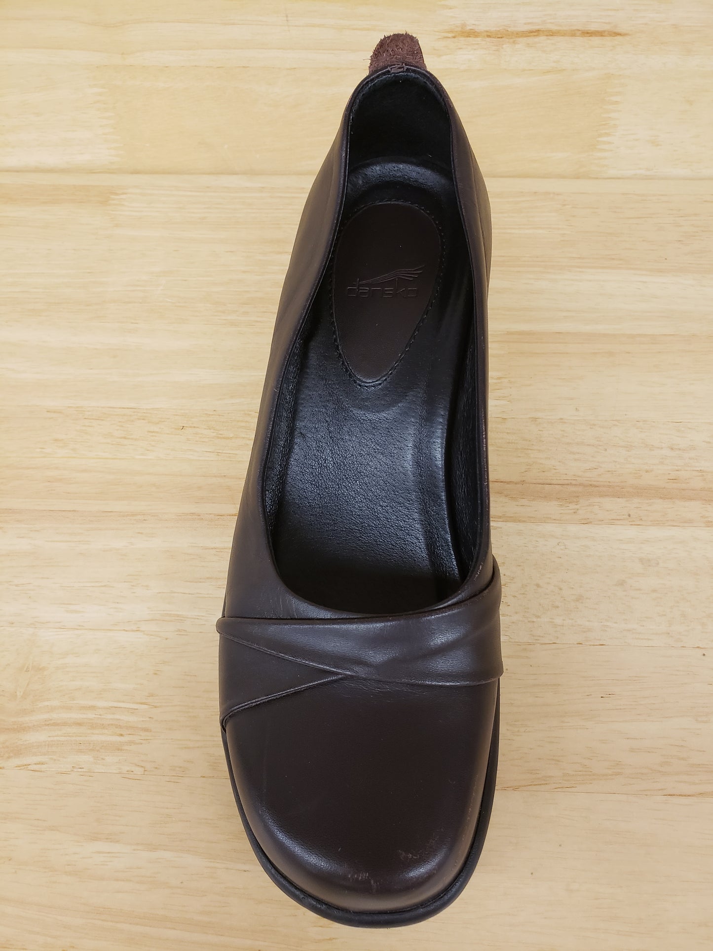 Dansko Heel Dark Brown ASIS