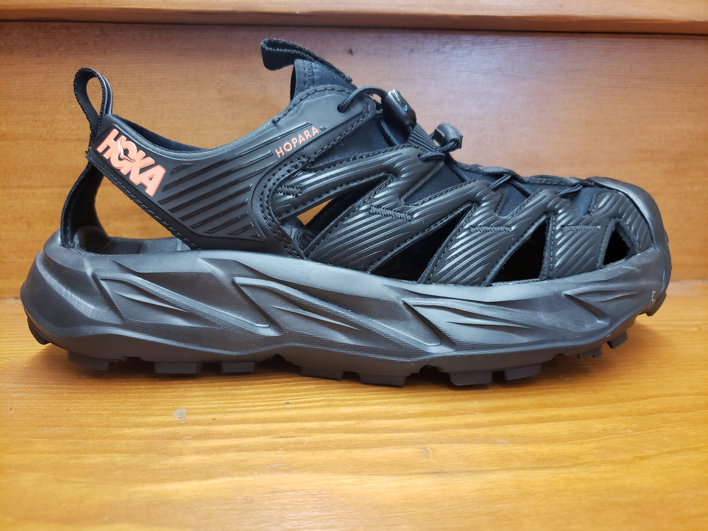 Hoka Hopara Black/Fusion coral 1106535 BFCR