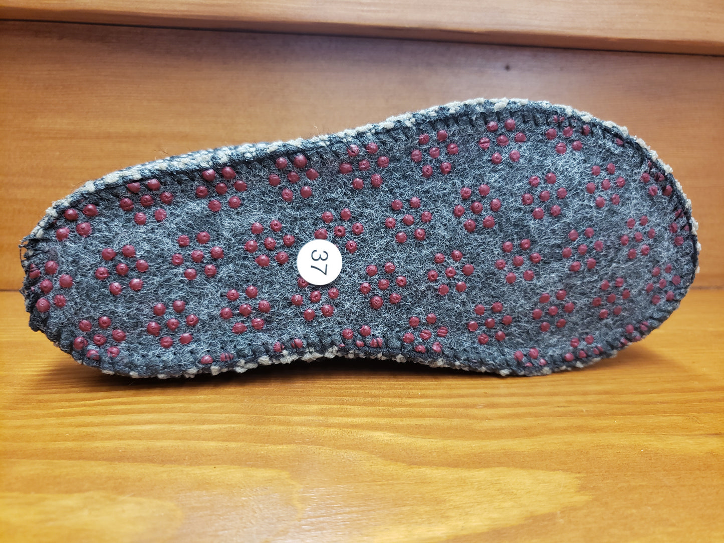 Haflinger AS classic slipper charcoal 611002-77