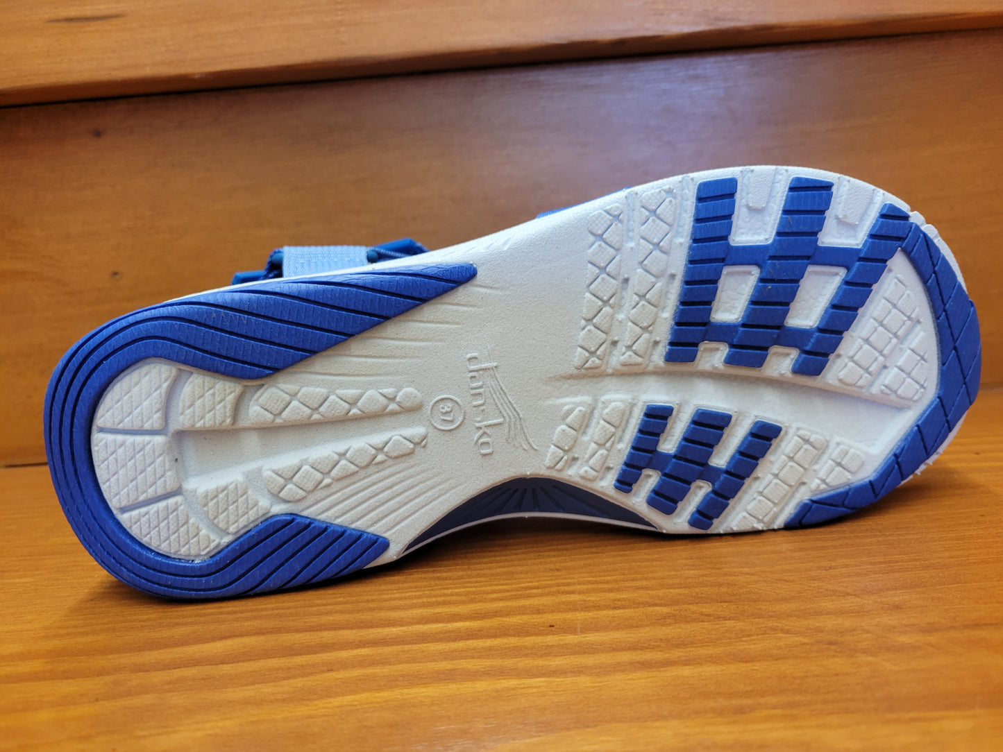 Dansko Racquel Blue Multi Webbing