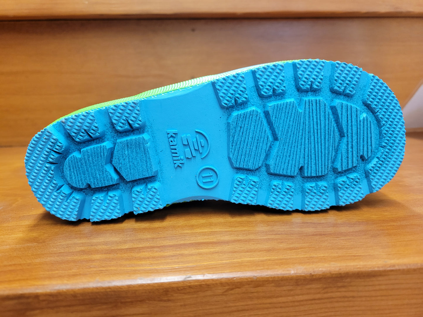 Kamik Kids Turtles Rain Boot Blue