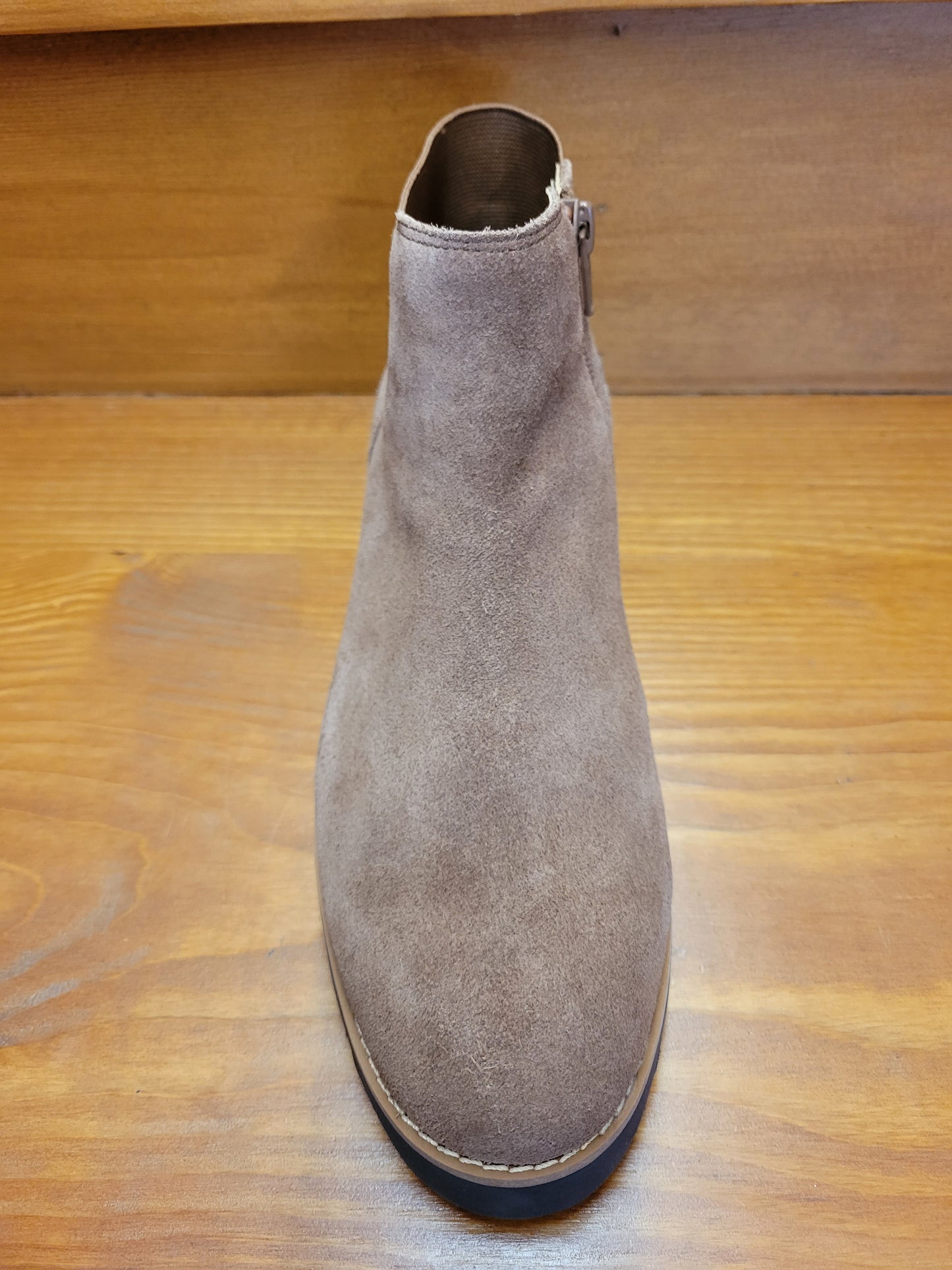Vionic Brionie Chelsea Boot Monks Robe Suede