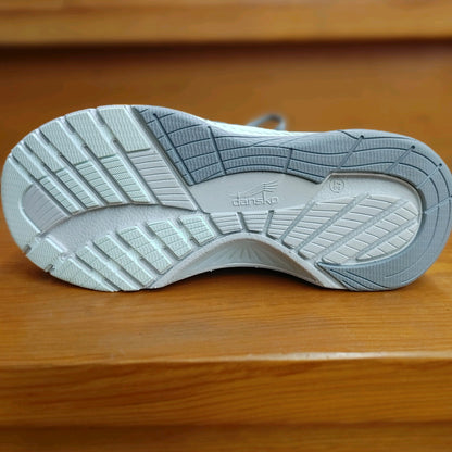 Dansko Poppy Frost Grey Suede