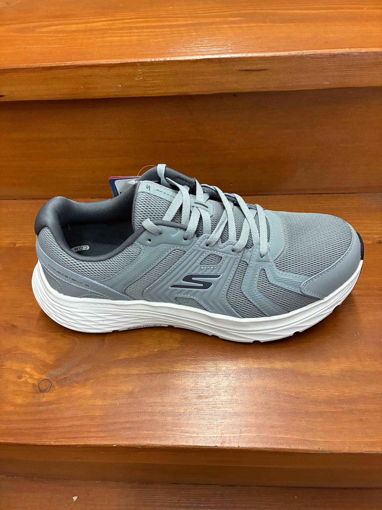 Skechers Soft Stride Go Run Consistent 3 Core Track Gray 221263-GRY
