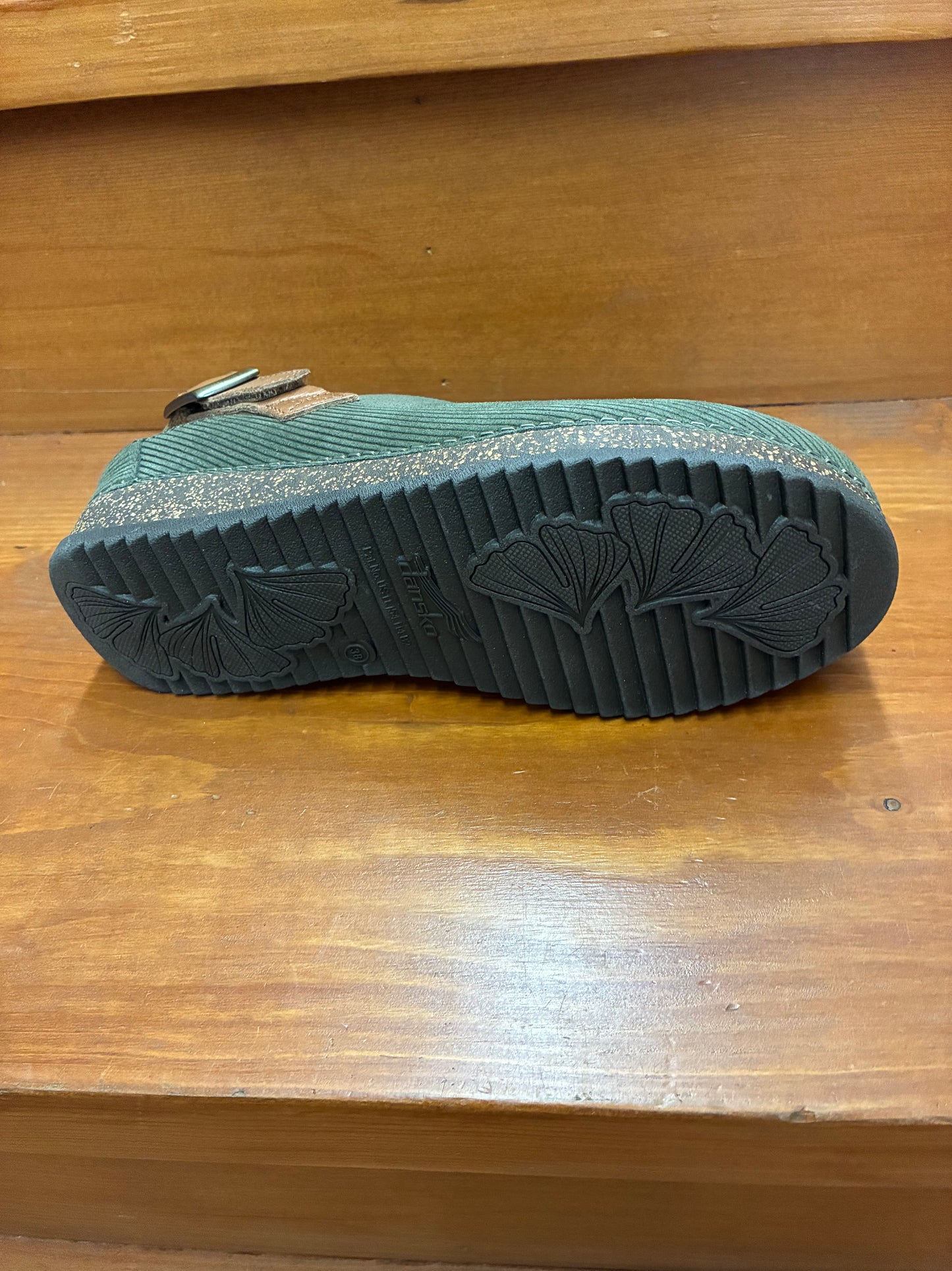 Dansko Merrin Olive Embossed Suede