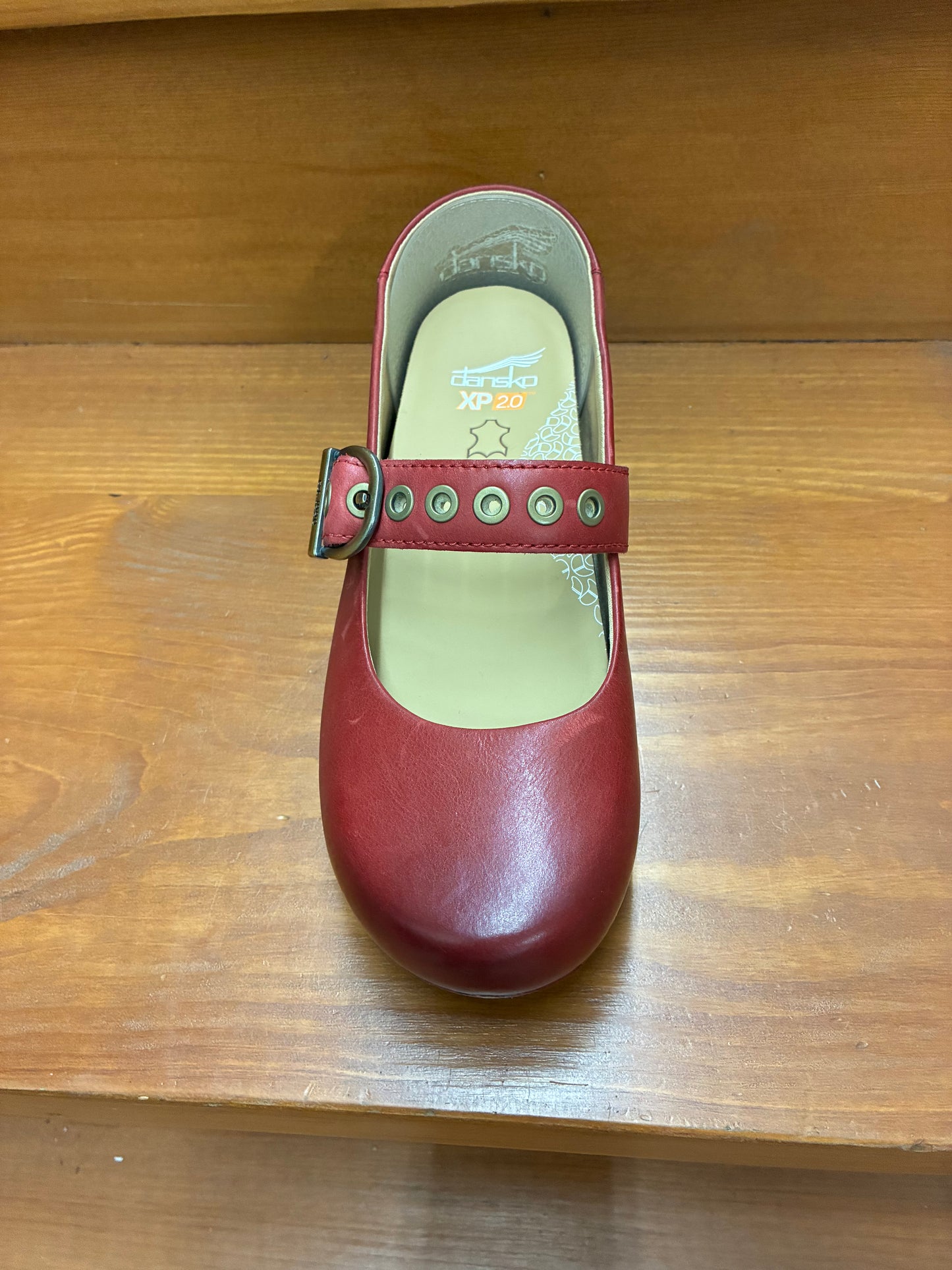 Dansko XP 2.0 Mary Jane Clog Red