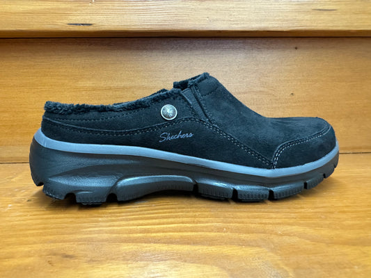 Skechers Easy Going Latte Clog Black 49532 BLK