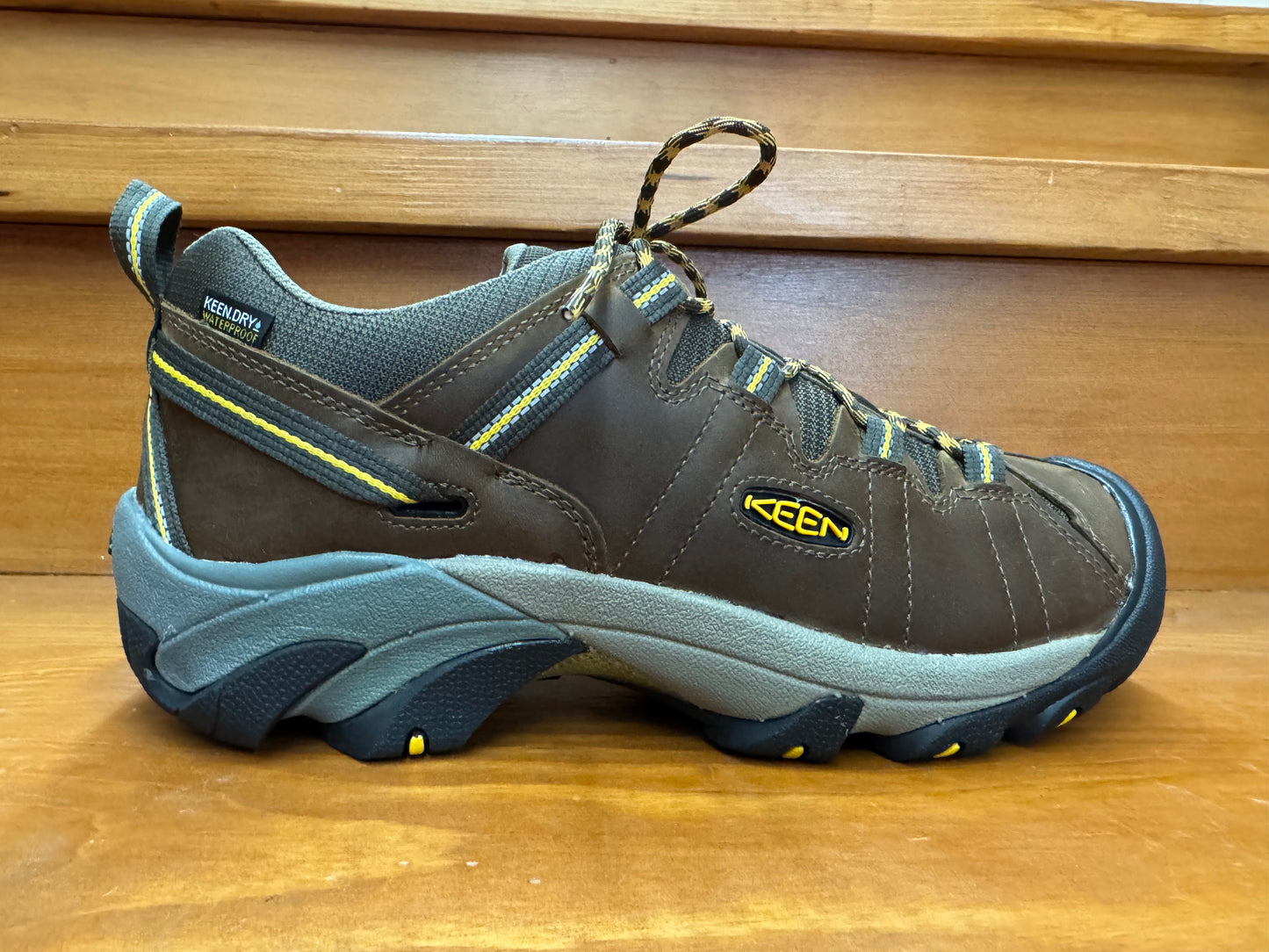 Keen Targhee II WP Cascade Brown/Golden Yellow 1008417