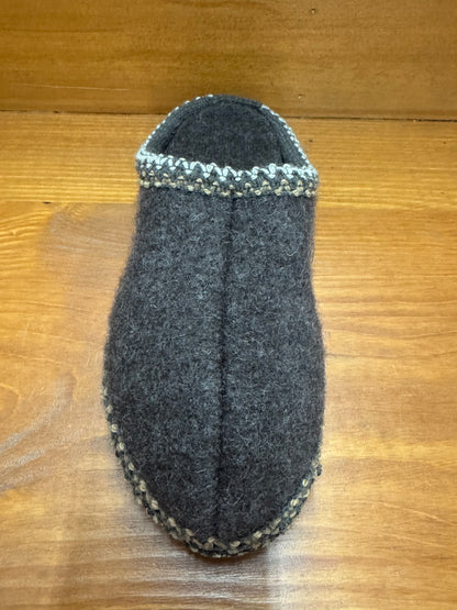 Haflinger AS classic slipper Smokey Brown 611002-63
