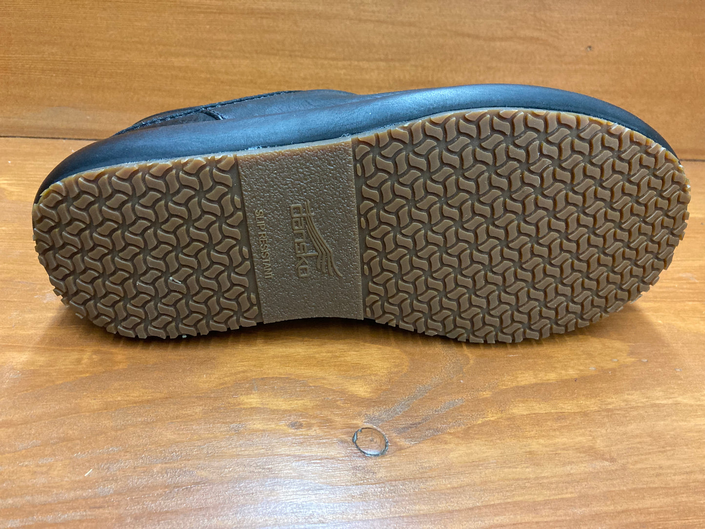 Dansko Platform Pro Burnished Nubuck Black