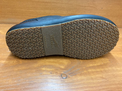 Dansko Platform Pro Burnished Nubuck Black