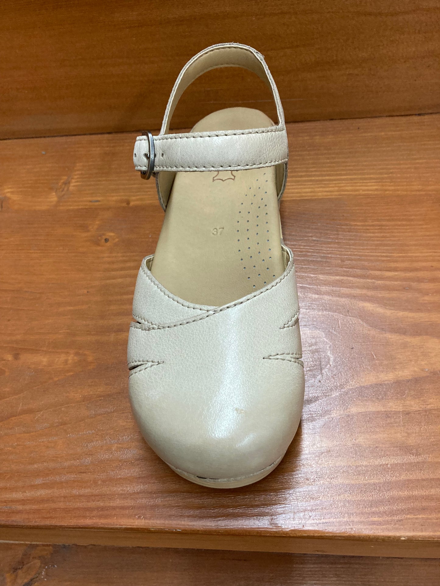 Dansko Margreta Mary Jane Clog Biscotti