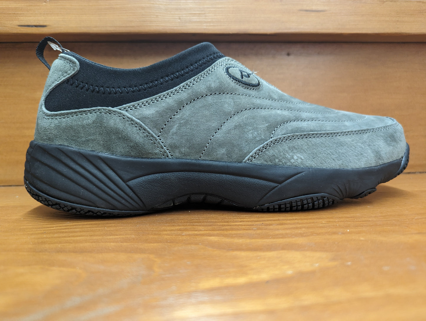 Propet Wash & Wear slip on Pewter Suede M3850