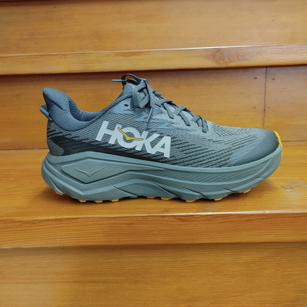Hoka Challenger 8 GTX 1171958-AYV Asphalt Grey/Varsity Yellow Men's