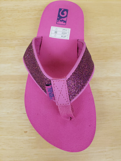 Teva Youth Mush Fuchsia Sparkle