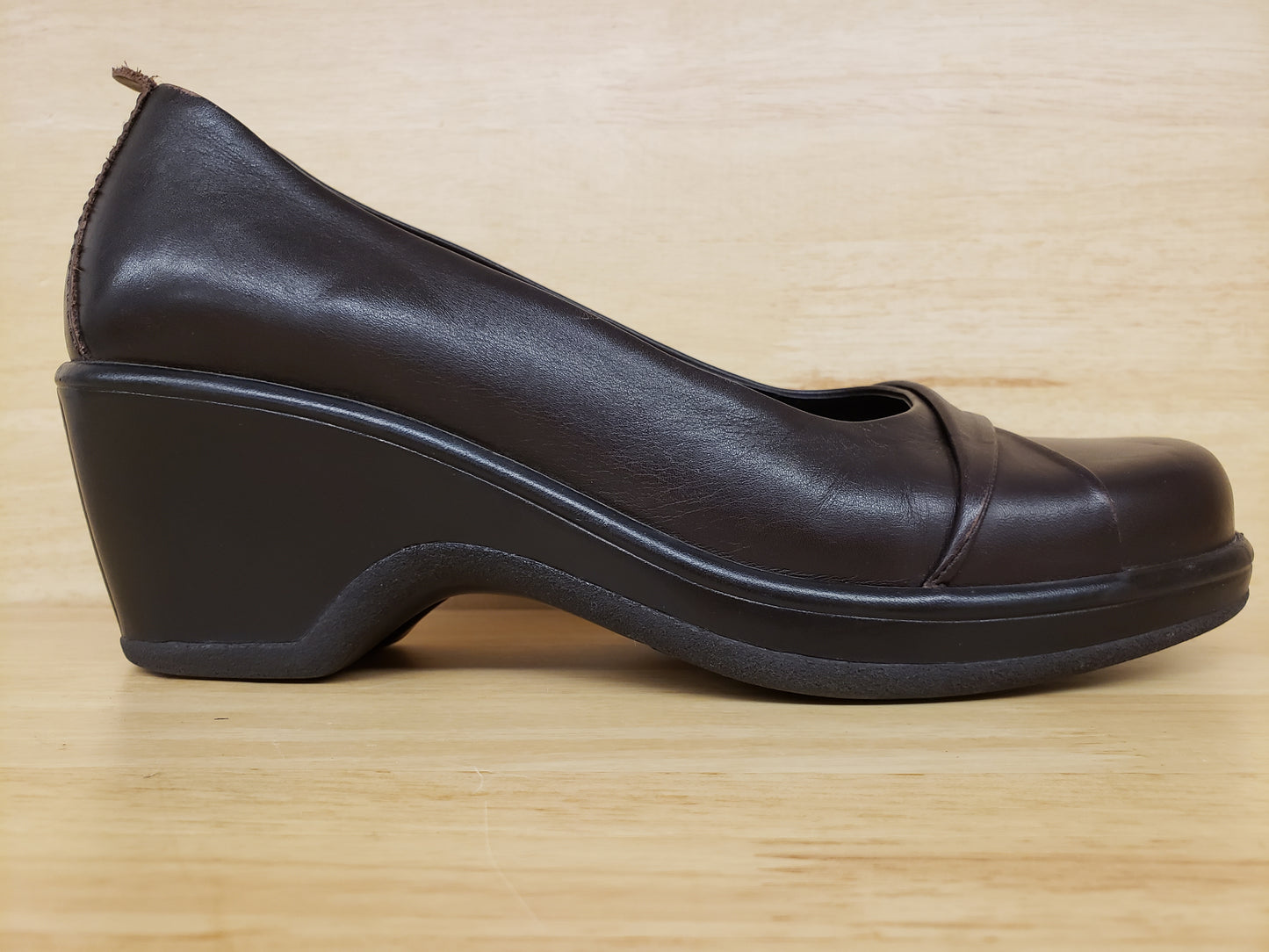 Dansko Heel Dark Brown ASIS