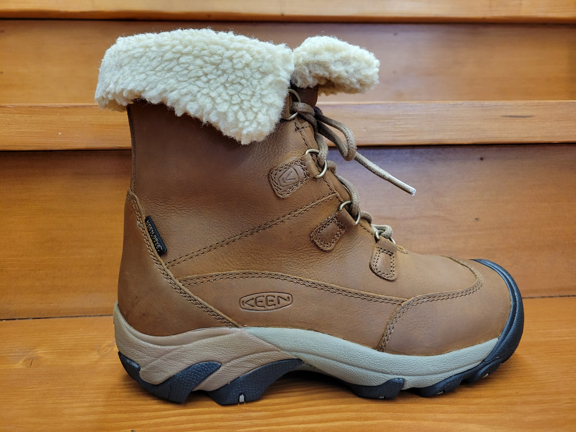 Women's Betty Waterproof Short Boot | Brown/Shitake