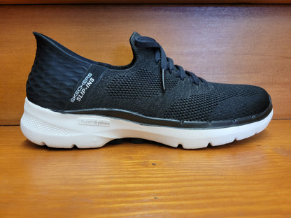 Skechers Step-ins Go walk 6-Lovely Day  black/white 124568-BWT