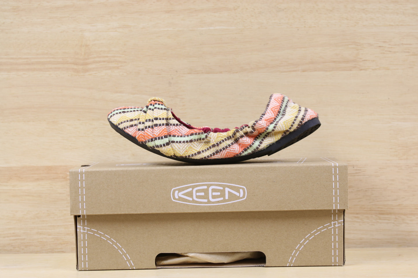 Keen Cortona Bow CVS Burnt Orange Print