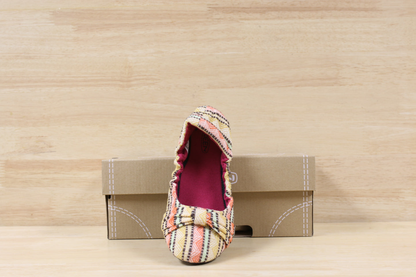 Keen Cortona Bow CVS Burnt Orange Print