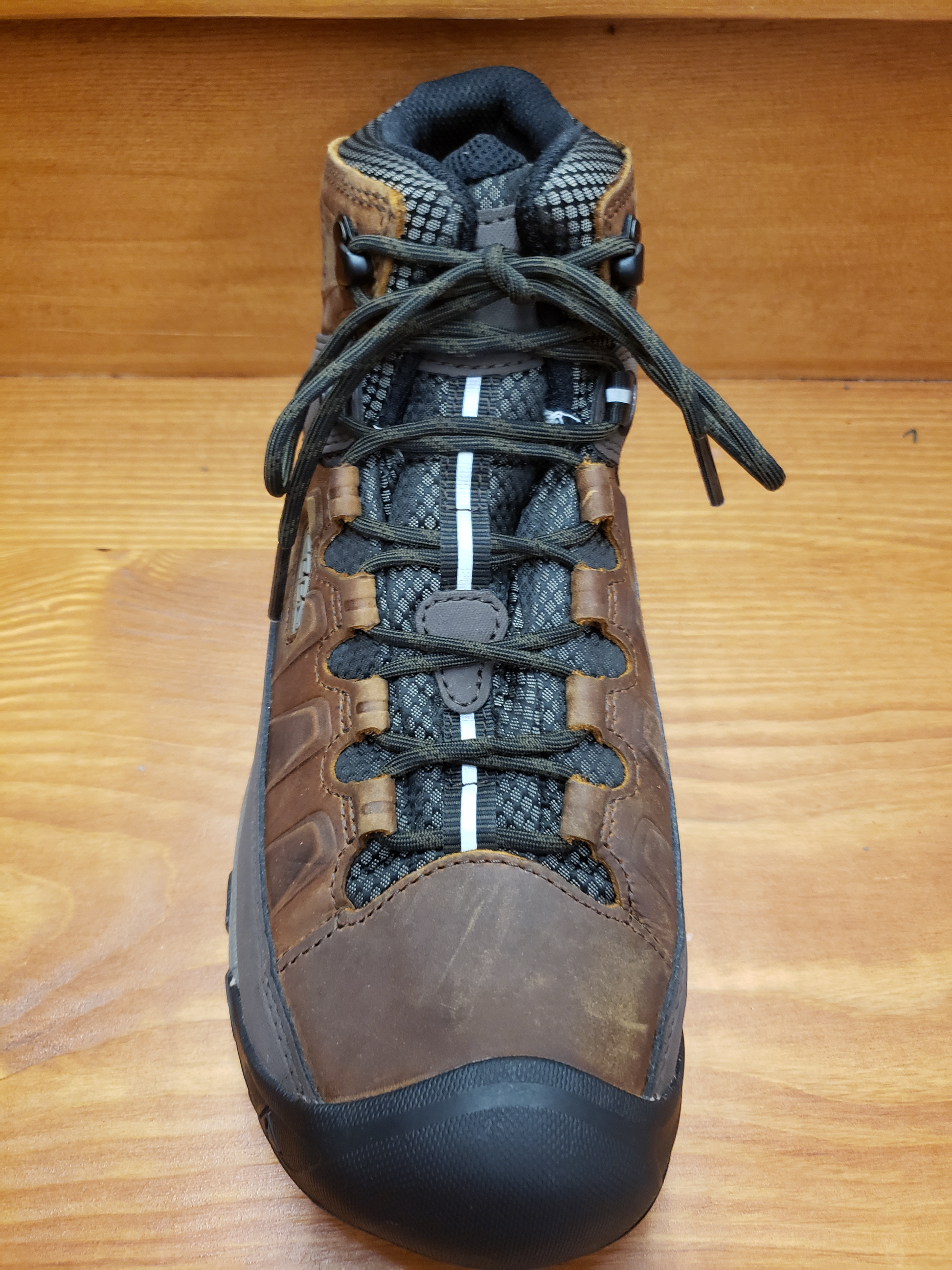 Keen Targhee III Mid WP chestnut mulch 1023030 R.E. Lee Shoe Co