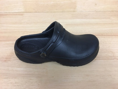 Nothinz Closed Top Black Clog