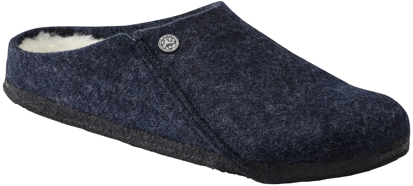 Birkenstock Zermatt Dark Blue Wool with Shearling 1017539